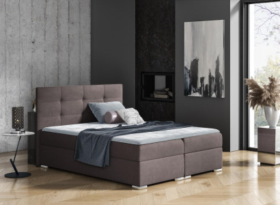 Bed bed base box spring bed 160x200 Bedroom Design Double Hotel Modern